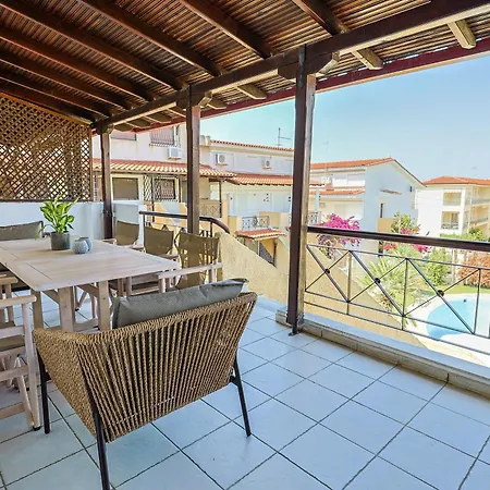 Veranda Seaview Luxury With Shared Pool Pefkochori