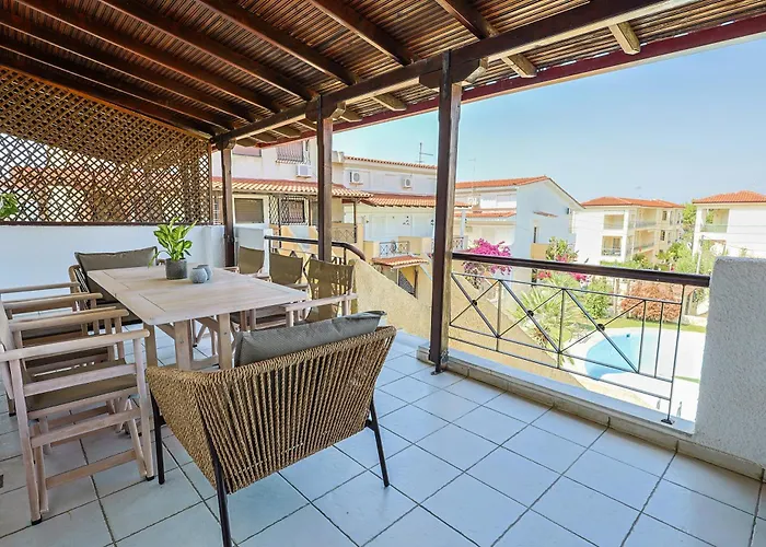 Veranda Seaview Luxury With Shared Pool Pefkochori