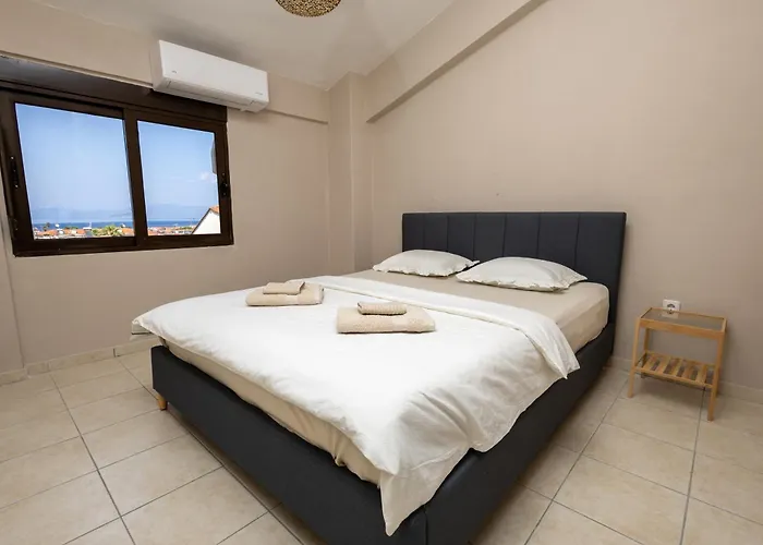 דירה Veranda Seaview Luxury *